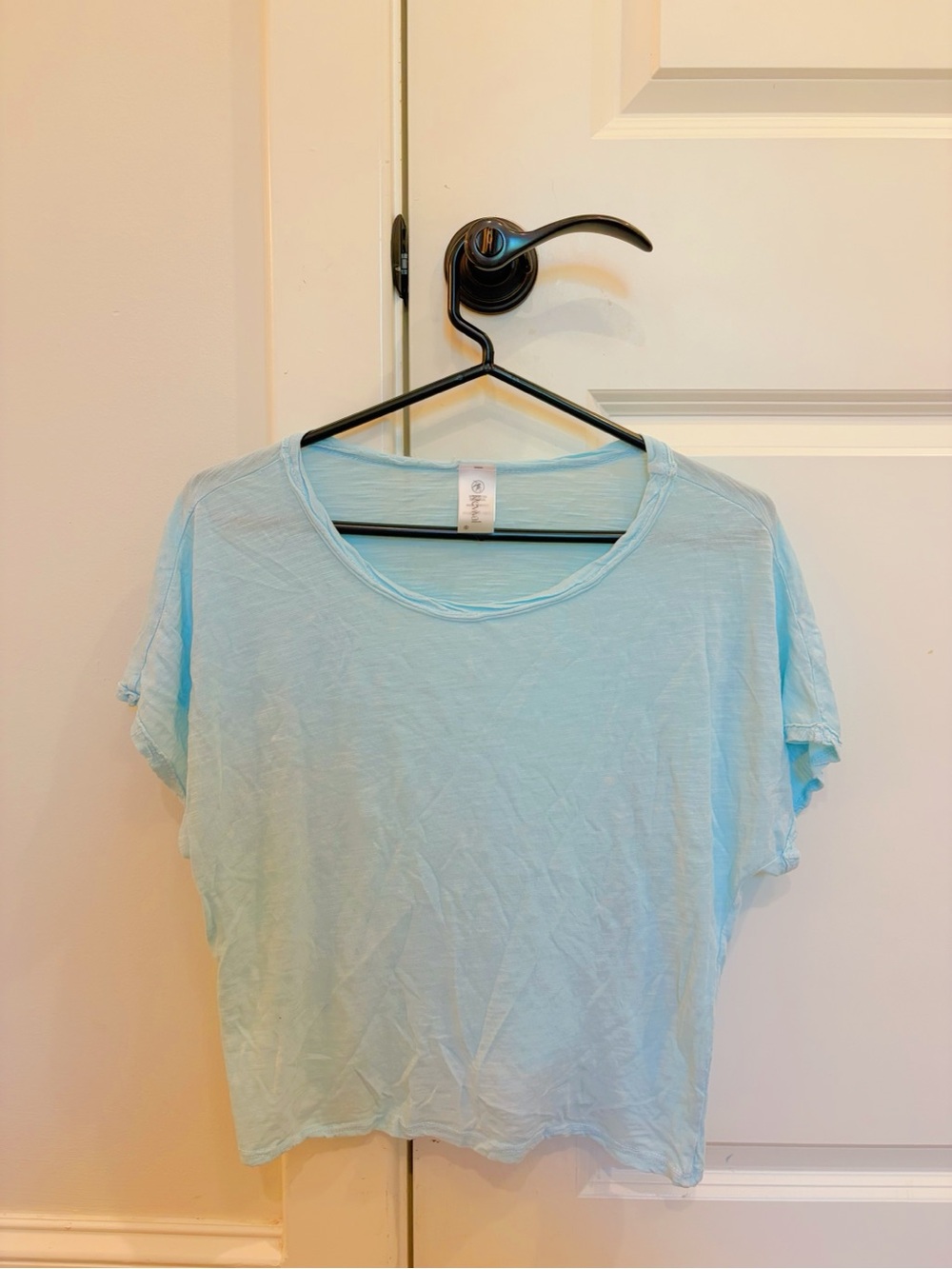 Altar’d State Blue Flowy T Shirt Size S